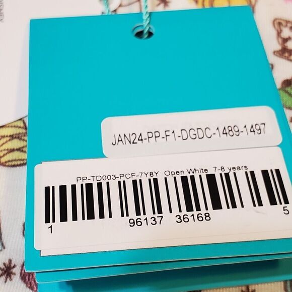 Posh Peanut Disney Princess Friends White Twirl Dress Size 7Y-8Y Rare NWT NEW - Picture 7 of 9